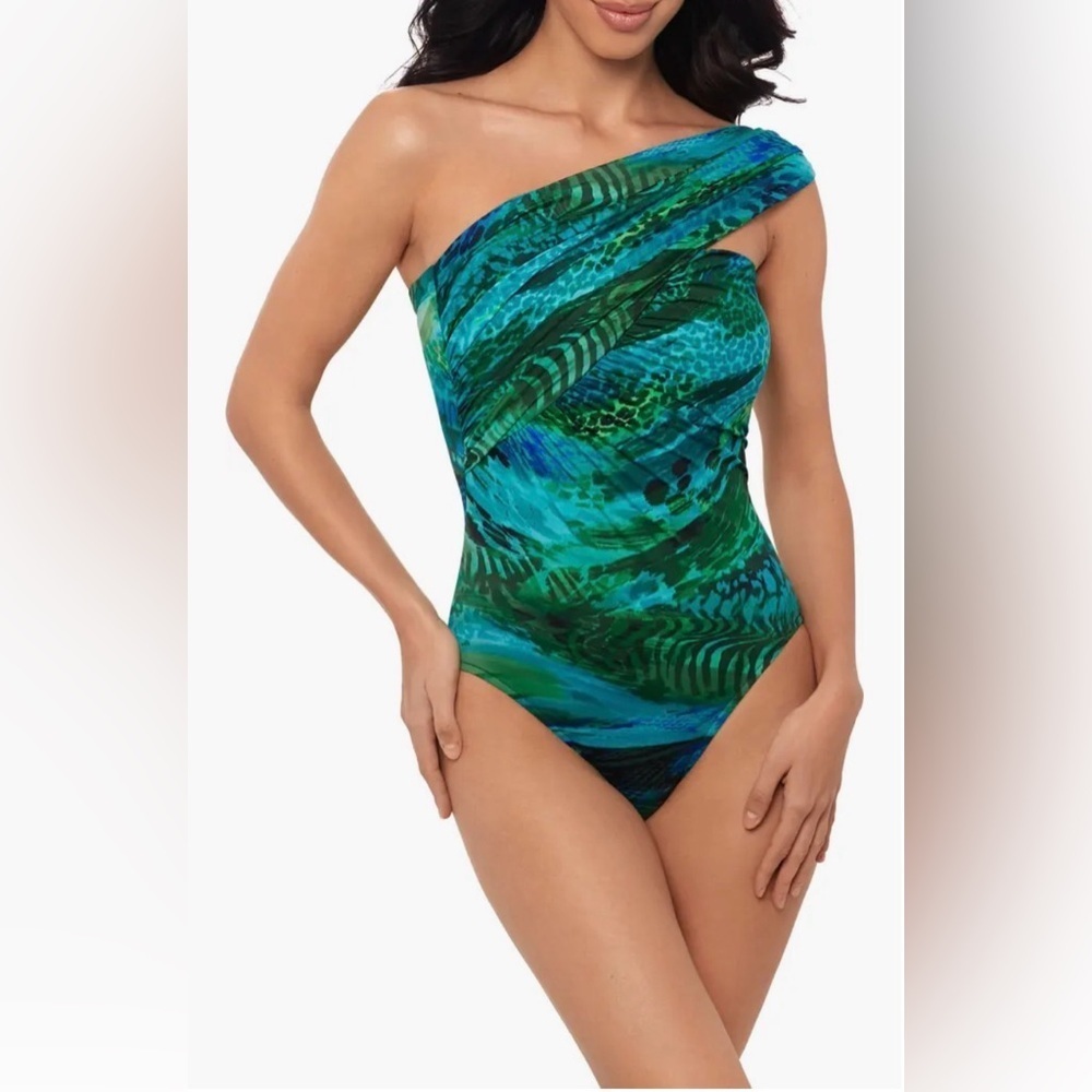 Magicsuit Margarita Goddess Convertible Strap One-Piece Swimsuit size 16 NEW